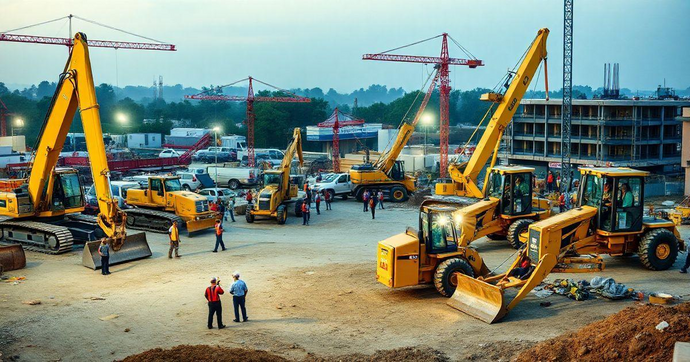 Locação de Equipamentos para Construção Civil