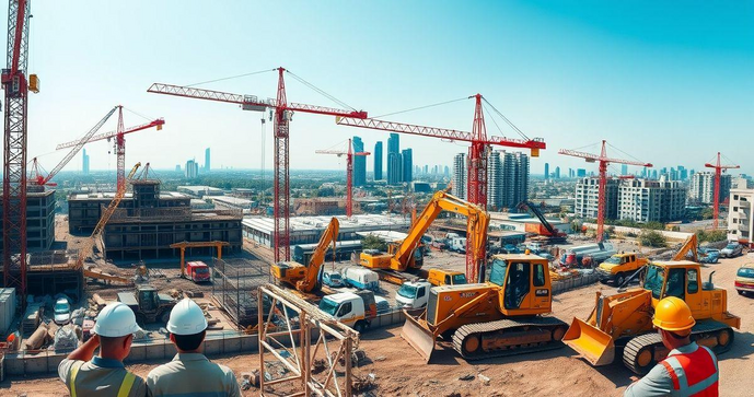 Locação de Equipamentos para Construção Civil: Como Escolher a Melhor Opção