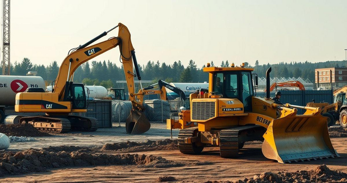 Máquinas para Terraplenagem Aluguel