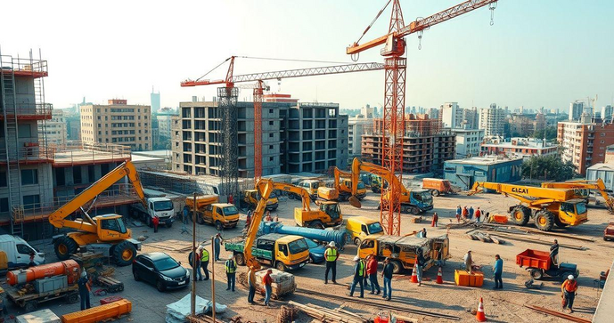 Locação de Equipamentos para Construção Civil: Como Escolher a Melhor Opção para Seu Projeto