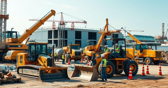 Locação de equipamentos para construção: como escolher a melhor opção para seu projeto