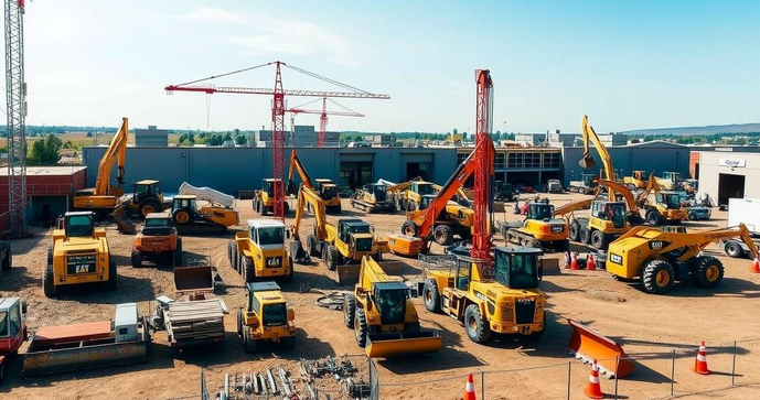 Aluguel de Equipamentos para Construção com as Melhores Opções e Vantagens
