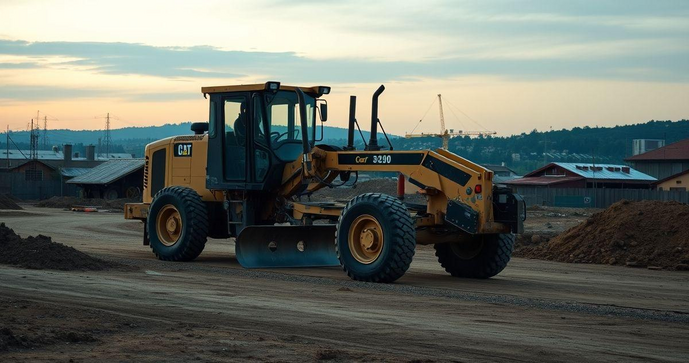 Locação de motoniveladora para obras: vantagens e dicas essenciais