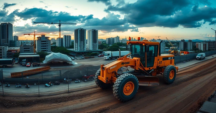Locação de Motoniveladora SP para Projetos de Construção