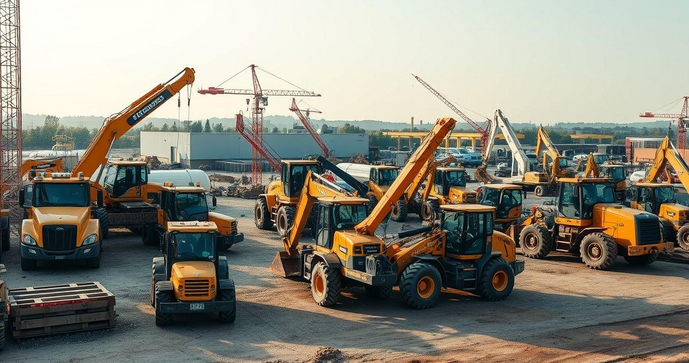 Locação de máquinas para construção civil é a solução ideal para sua obra