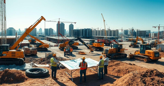 Como otimizar a locação de máquinas para construção civil e reduzir custos