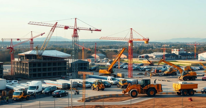 Locação de Equipamentos para Construção Civil: Como Escolher a Melhor Opção para Seu Projeto