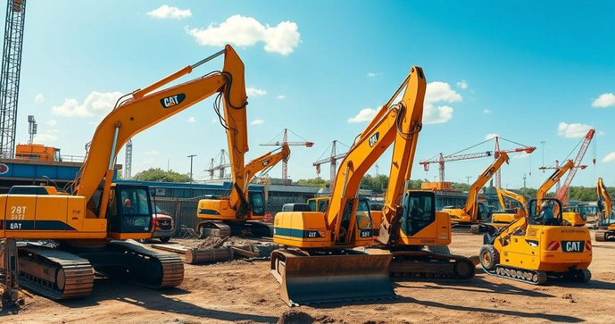 Equipamentos de ponta em Locação de equipamentos para construção