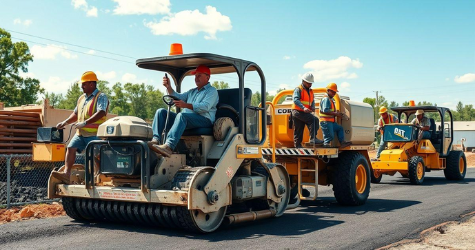 Locação De Equipamentos Para Asfalto: Opções E Custos