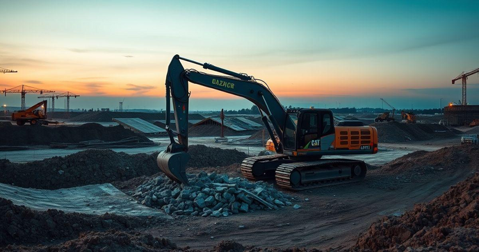 Locação de escavadeira com rompedor hidráulico: Potencialize sua obra agora!