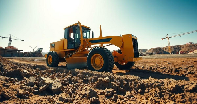 Como escolher a melhor locação de motoniveladora para suas obras