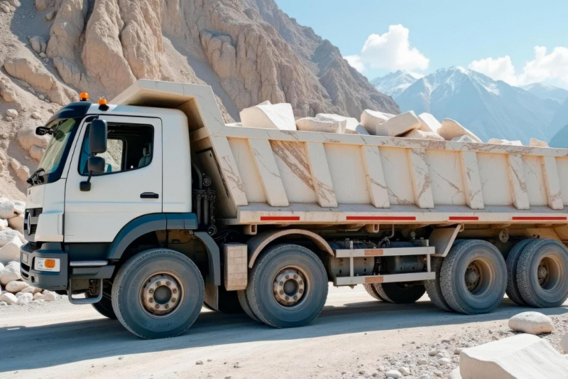 Aluguel de caminhão caçamba: solução prática para transporte de entulhos