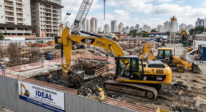 Dicas para Escolher a Locação de Máquinas Ideal na Construção Civil e Potencializar Seus Projetos de Pavimentação